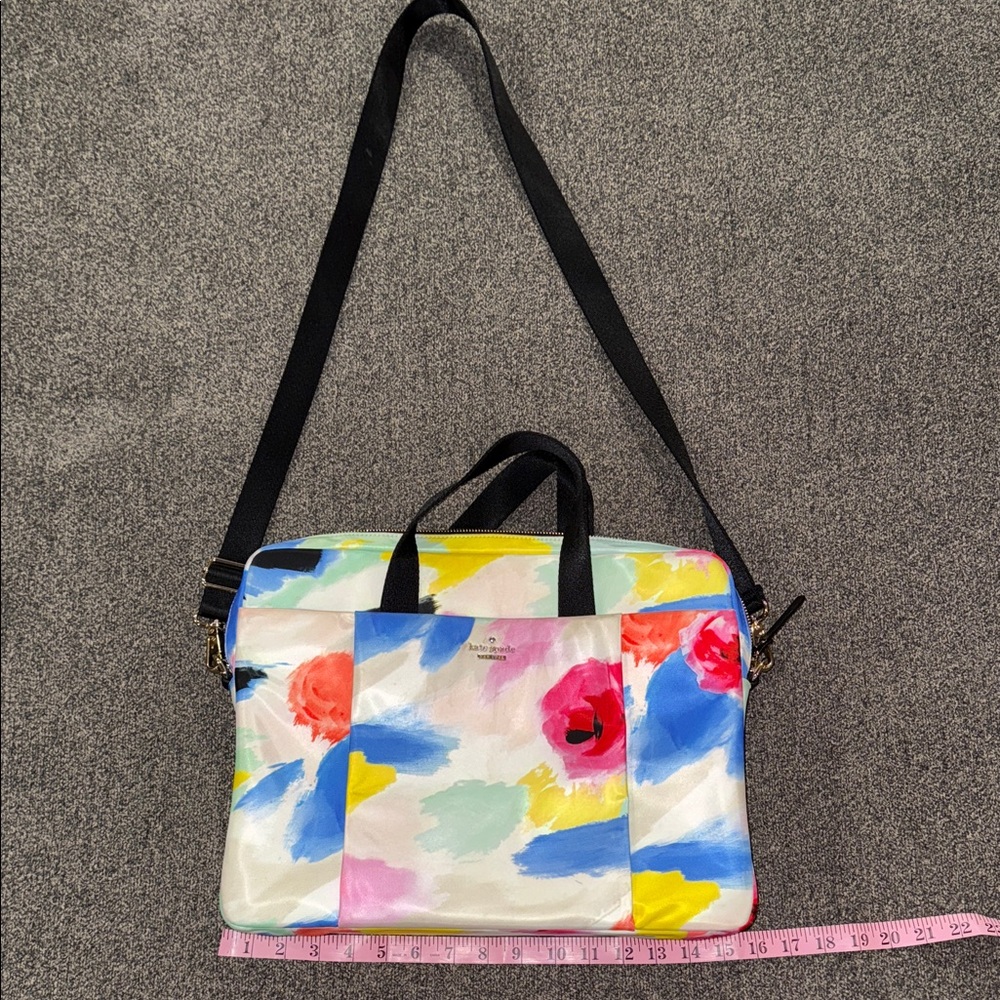 Kate Spade Colorful Floral Laptop Bag